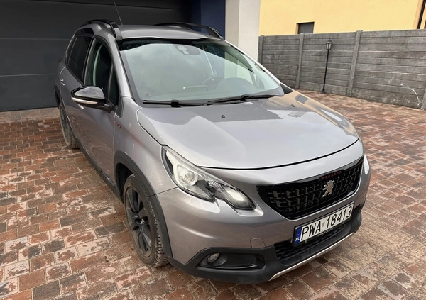 Peugeot 2008 cena 49999 przebieg: 56000, rok produkcji 2018 z Wągrowiec małe 137